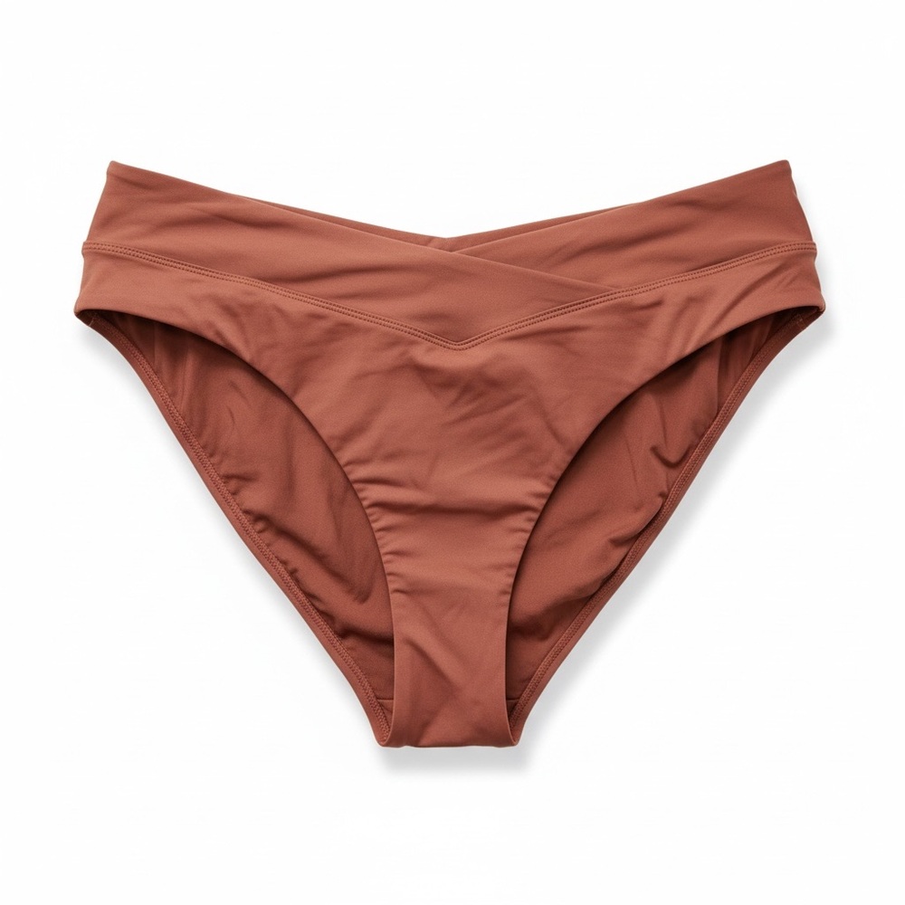 NWT La Blanca Women’s Solid Bikini Bottom Separate Neutral Color Summer Vacation